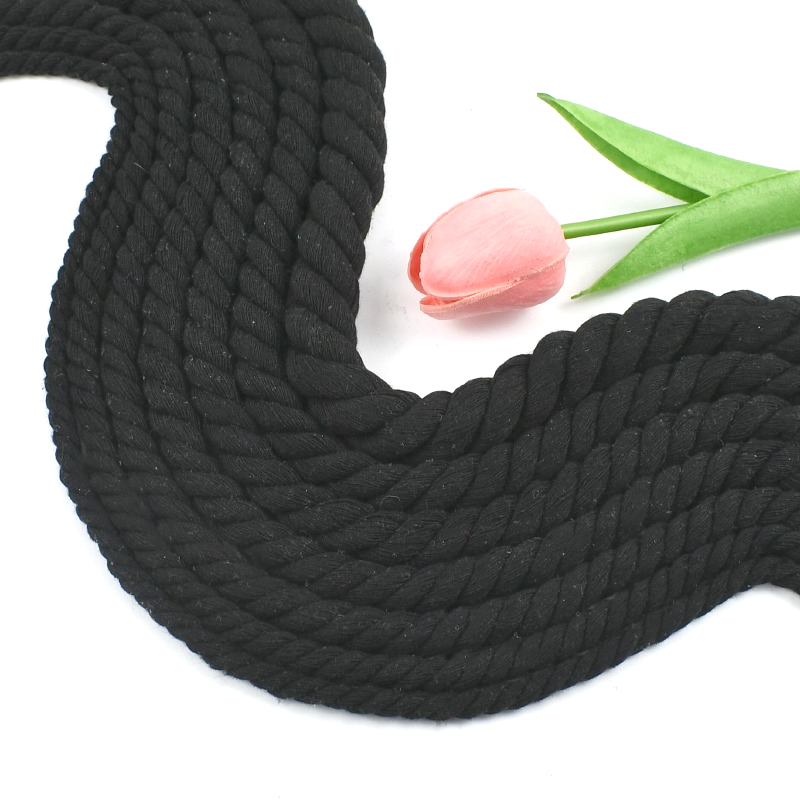 Sewing Thread In Textile - 1–5 m, 5–20 mm, schwarz, 3