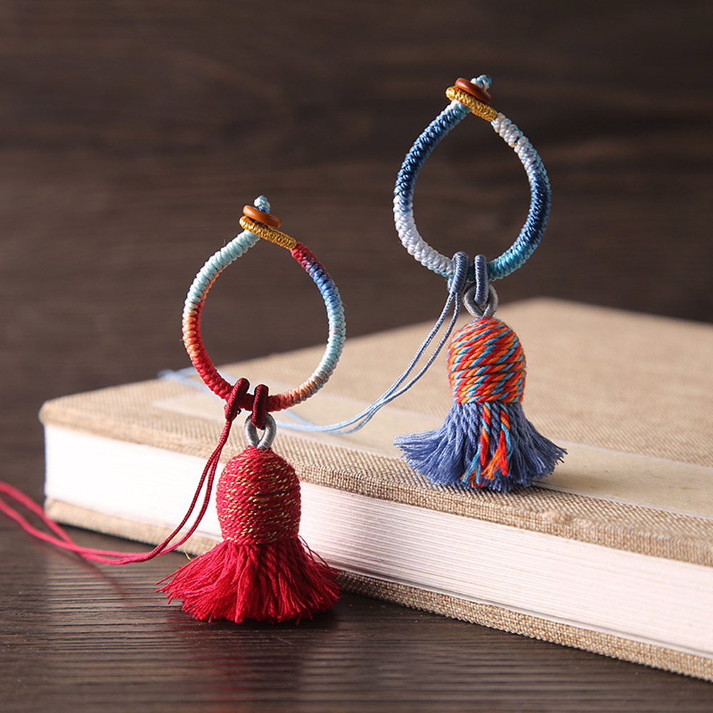 2 Stück Baumwollfaden-Quasten  – Sewing Thread In Textile Bewertung und Preis