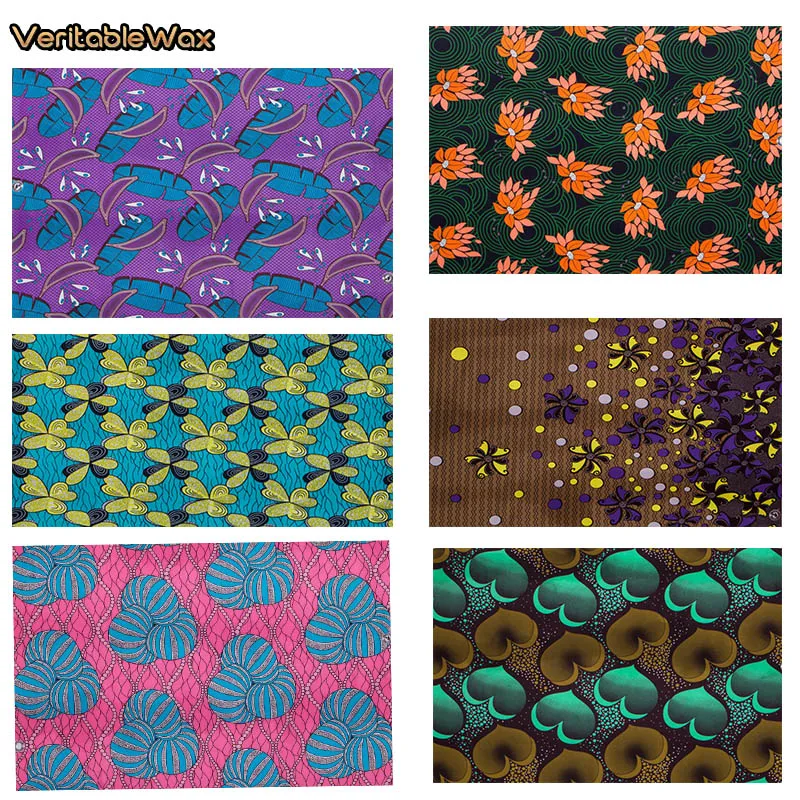 Afrika nigerianische Drucke Ba – Sewing Batik Fabric Bewertung und Preis